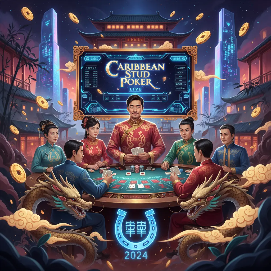 Caribbean stud live dealer games - Horseshoe