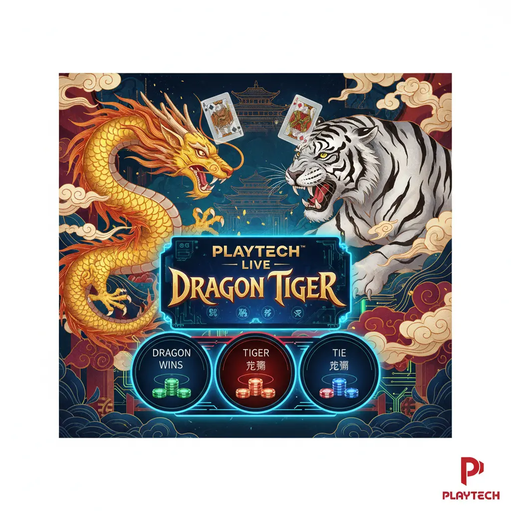 Live dealer dragon tiger rules - Playtech