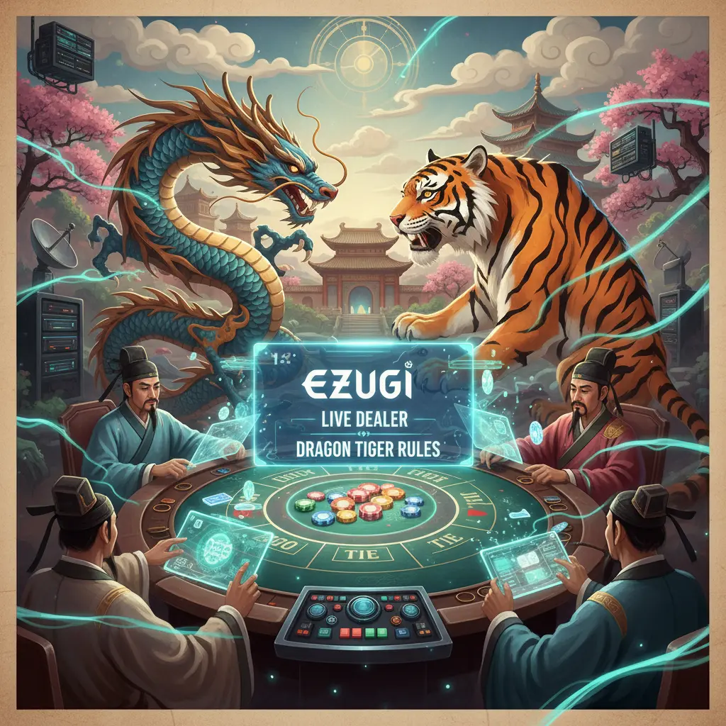Live dealer dragon tiger rules - Ezugi
