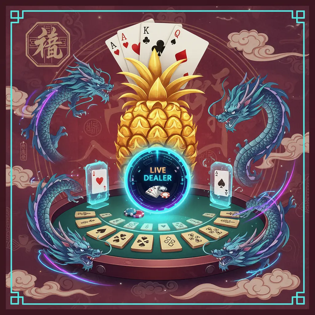 Live dealer poker variations - Pineapple