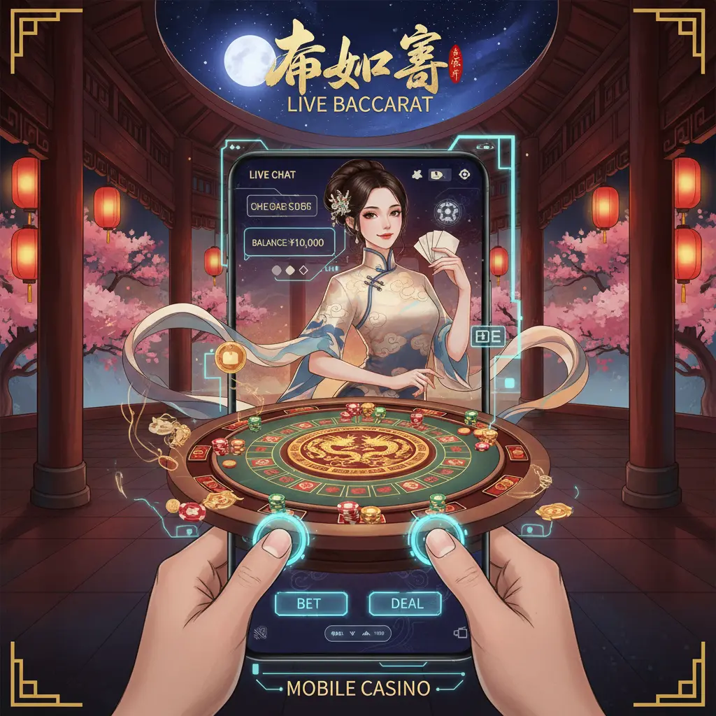 Live casino mobile experience - Baccarat