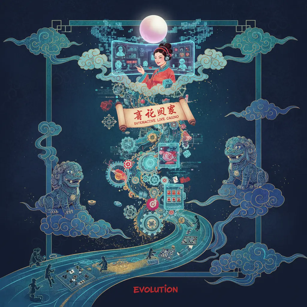 Interactive live casino games - Evolution