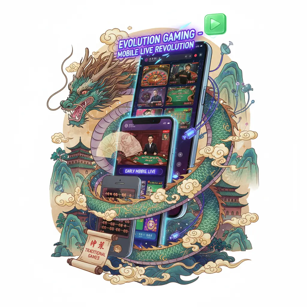 Live casino mobile experience - Evolution