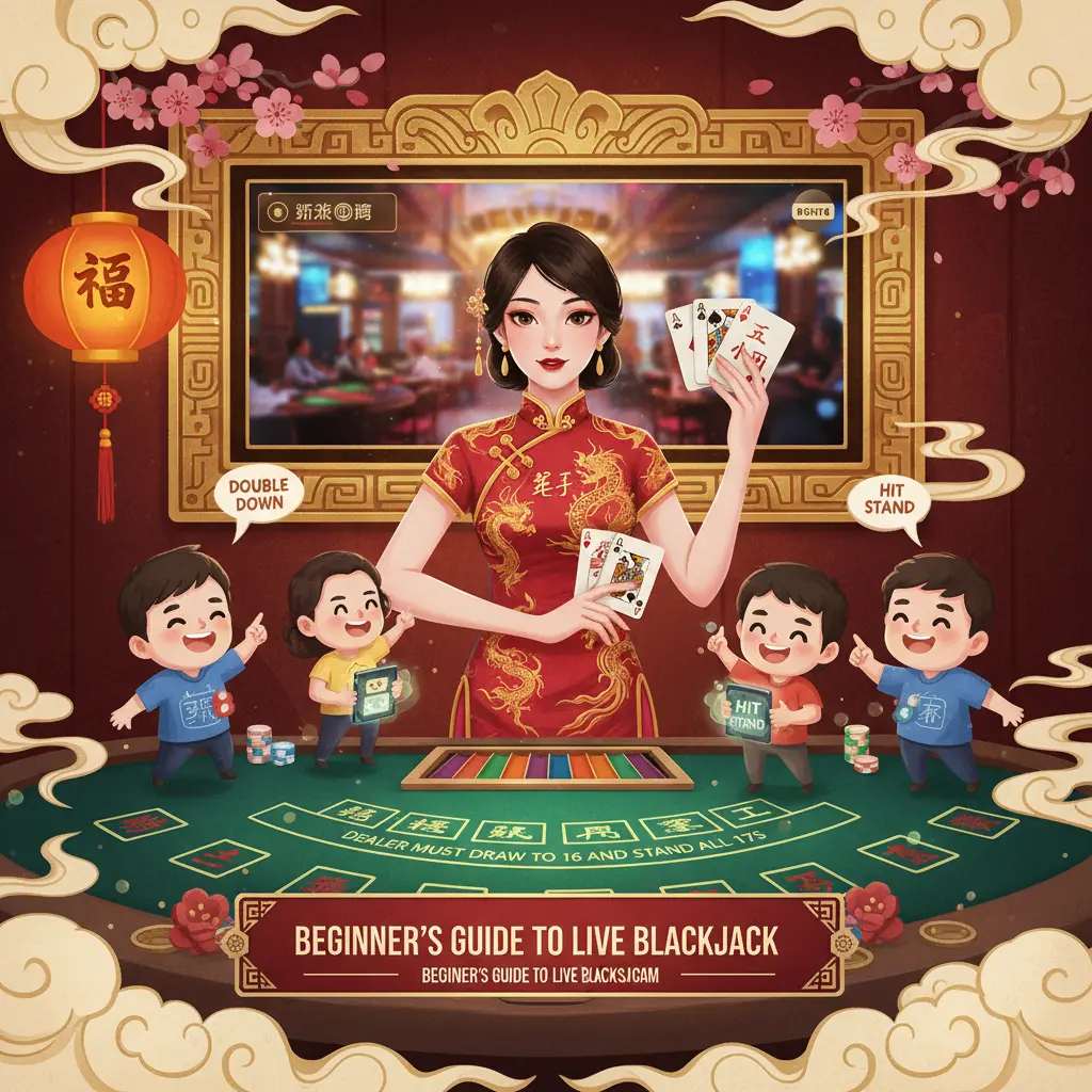 Live dealer casino for beginners - Blackjack