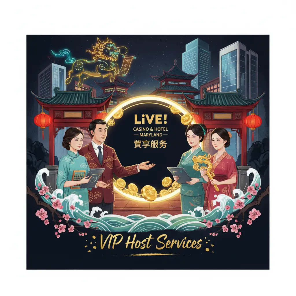 Live casino VIP host services - Maryland