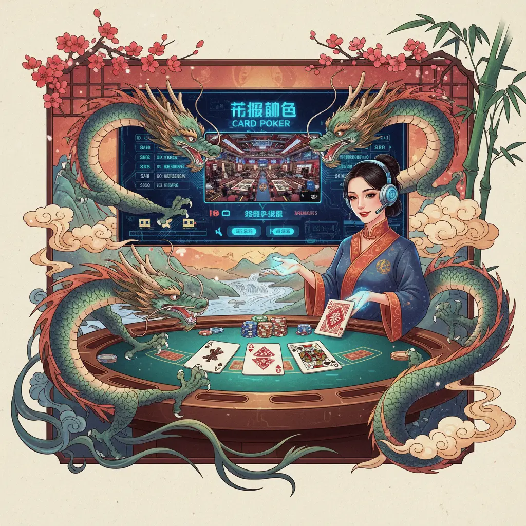 Live dealer poker variations - Poker