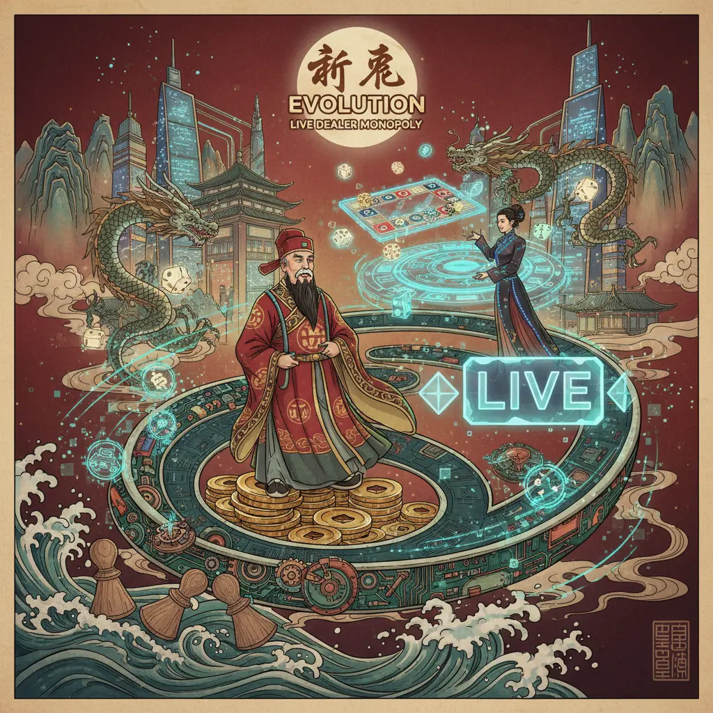 Live dealer monopoly experience - Evolution