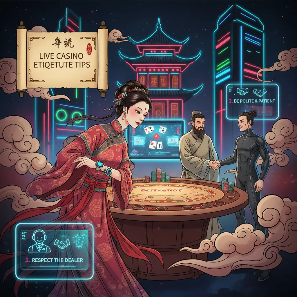 Live casino etiquette tips - Etiquette