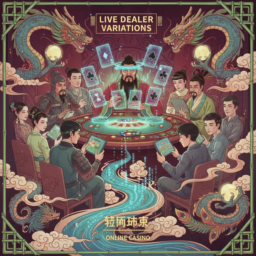 Live dealer poker variations - Poker