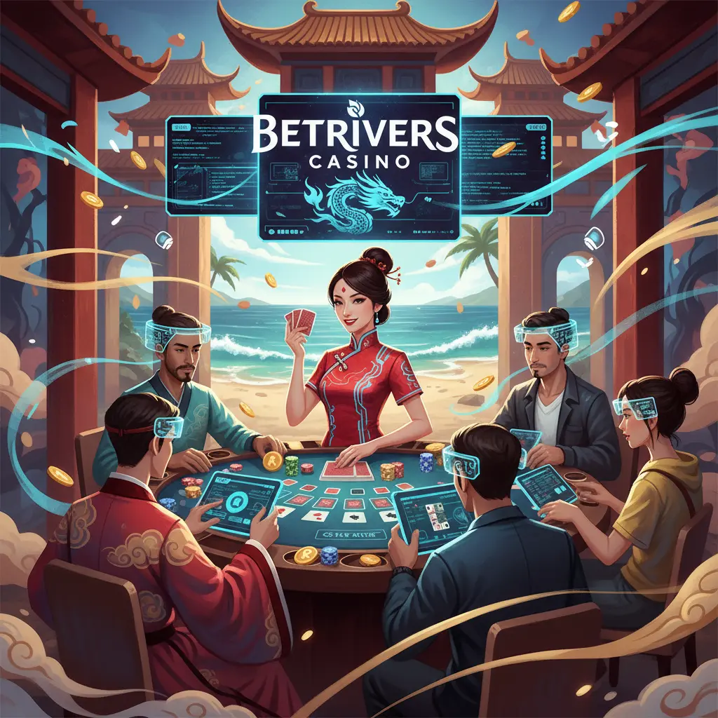 Caribbean stud live dealer games - BetRivers