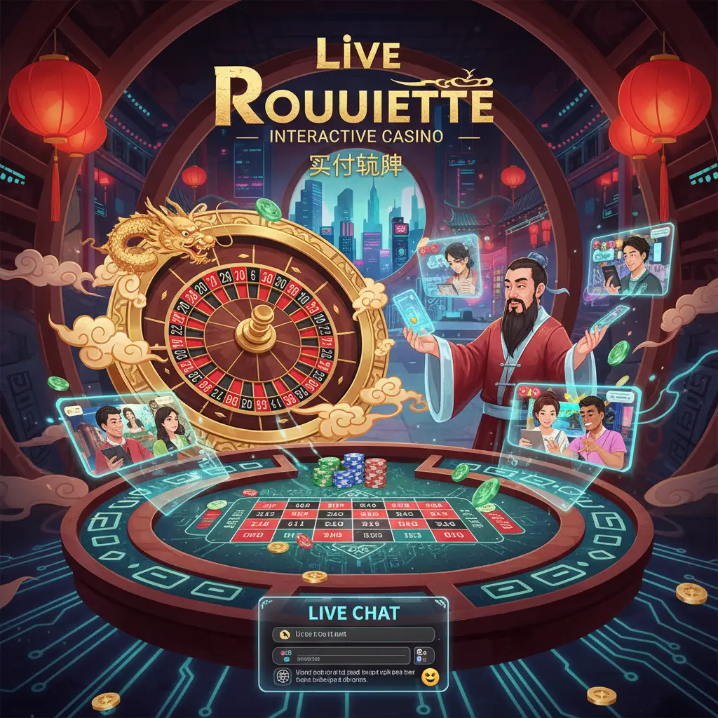 Interactive live casino games - Roulette