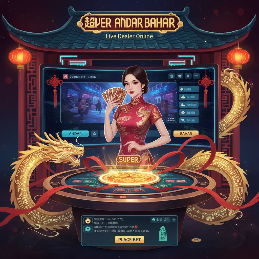 Live dealer andar bahar online - Super
