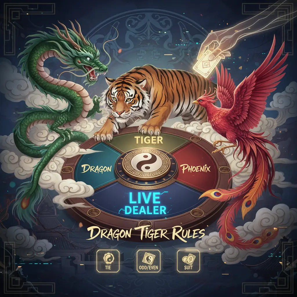 Live dealer dragon tiger rules - Phoenix