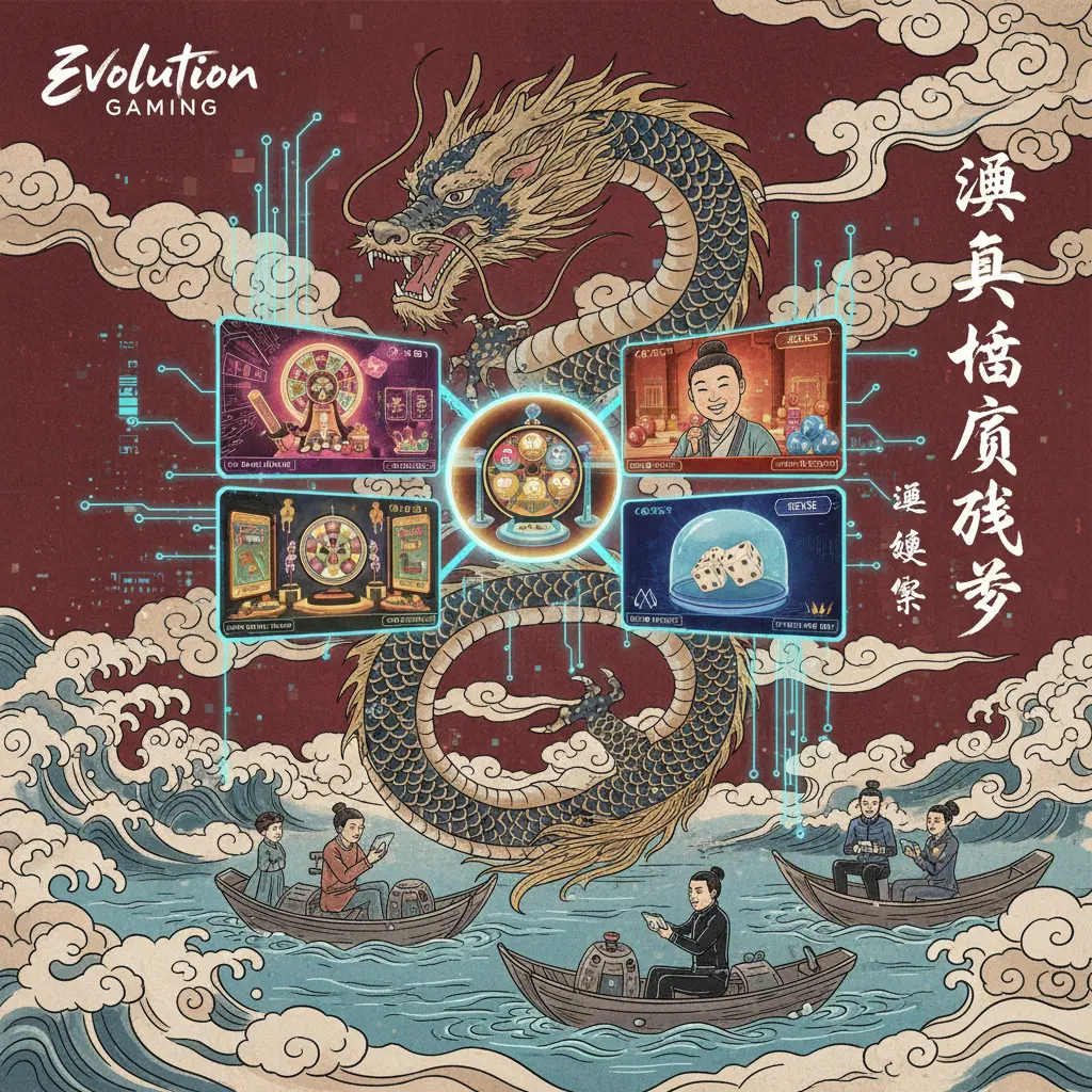 Live dealer game show varieties - Evolution