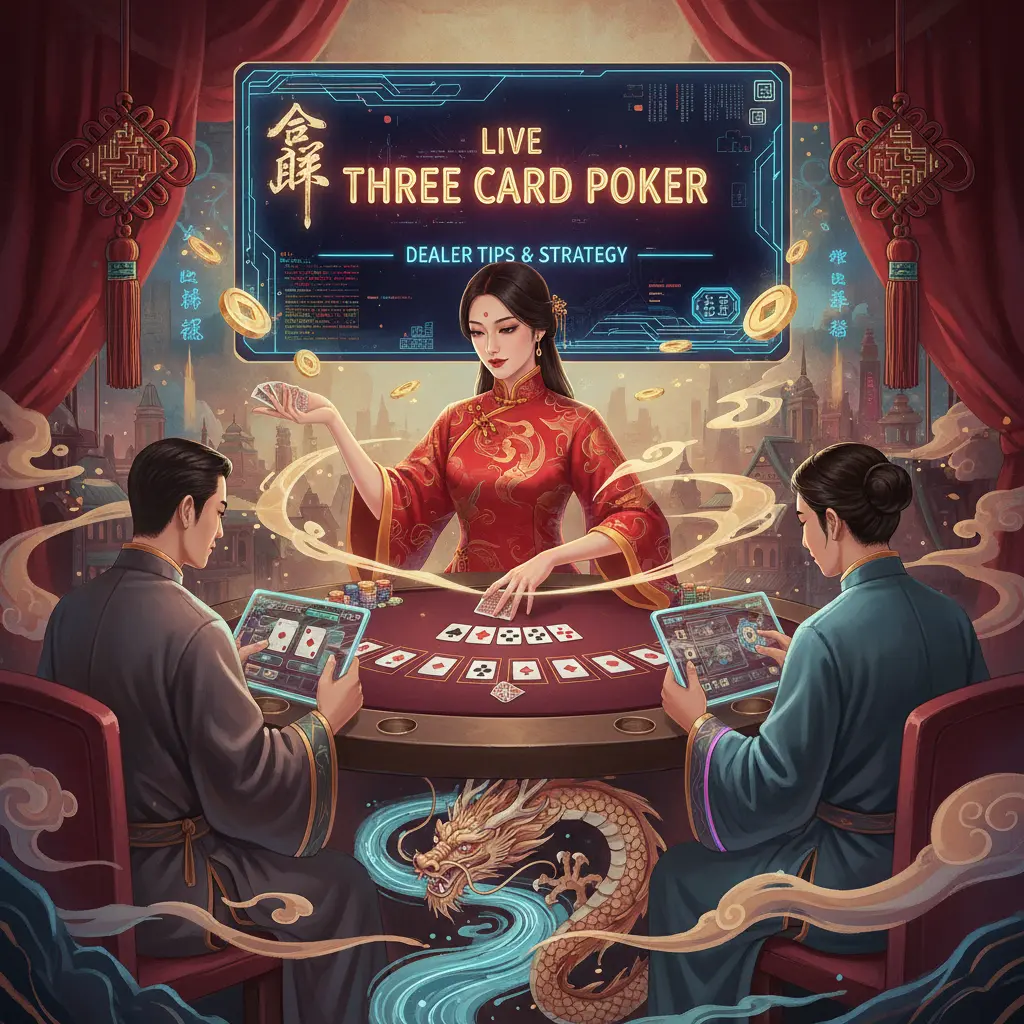 Three card poker live dealer tips - Three