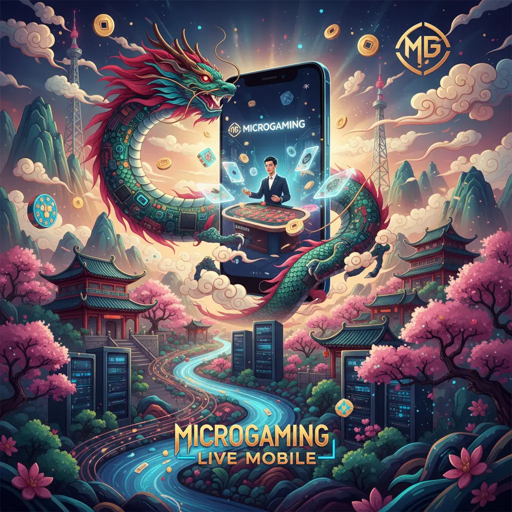 Live casino mobile experience - Microgaming