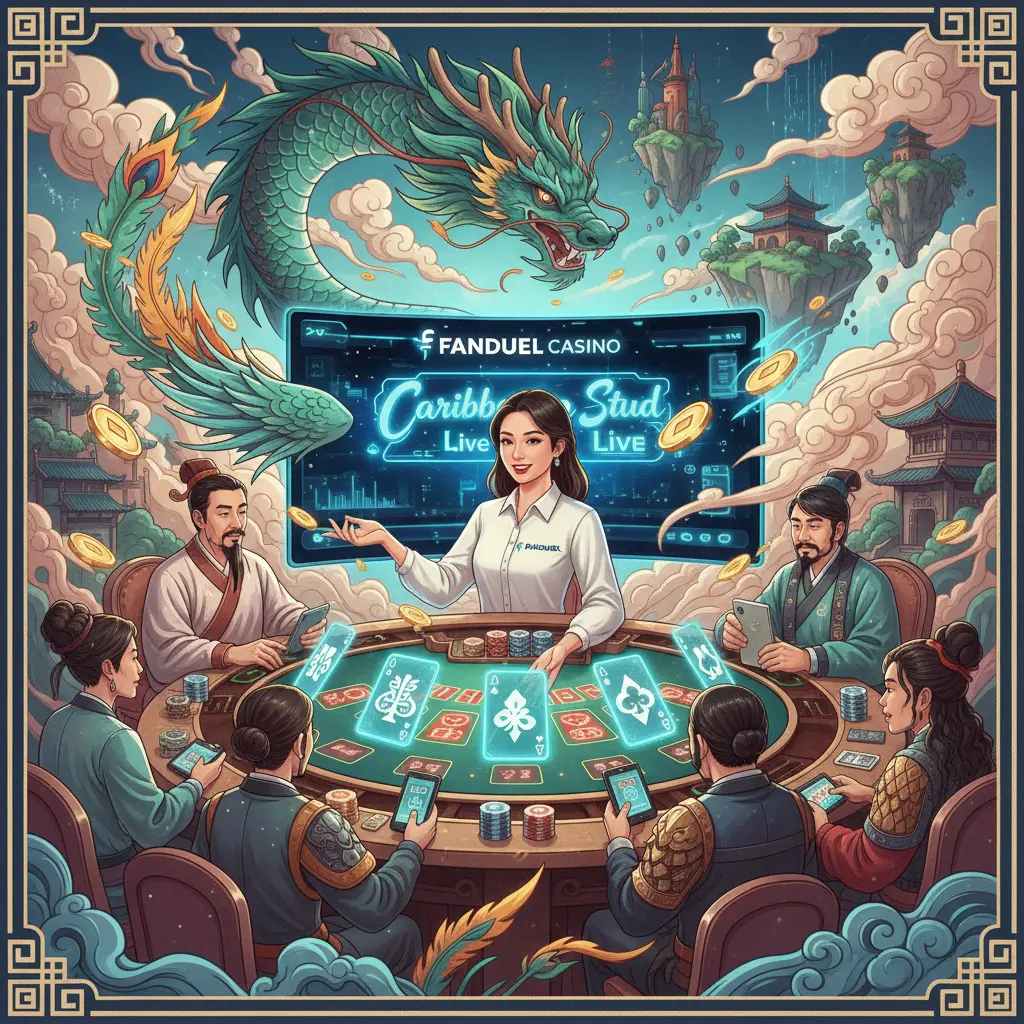 Caribbean stud live dealer games - FanDuel