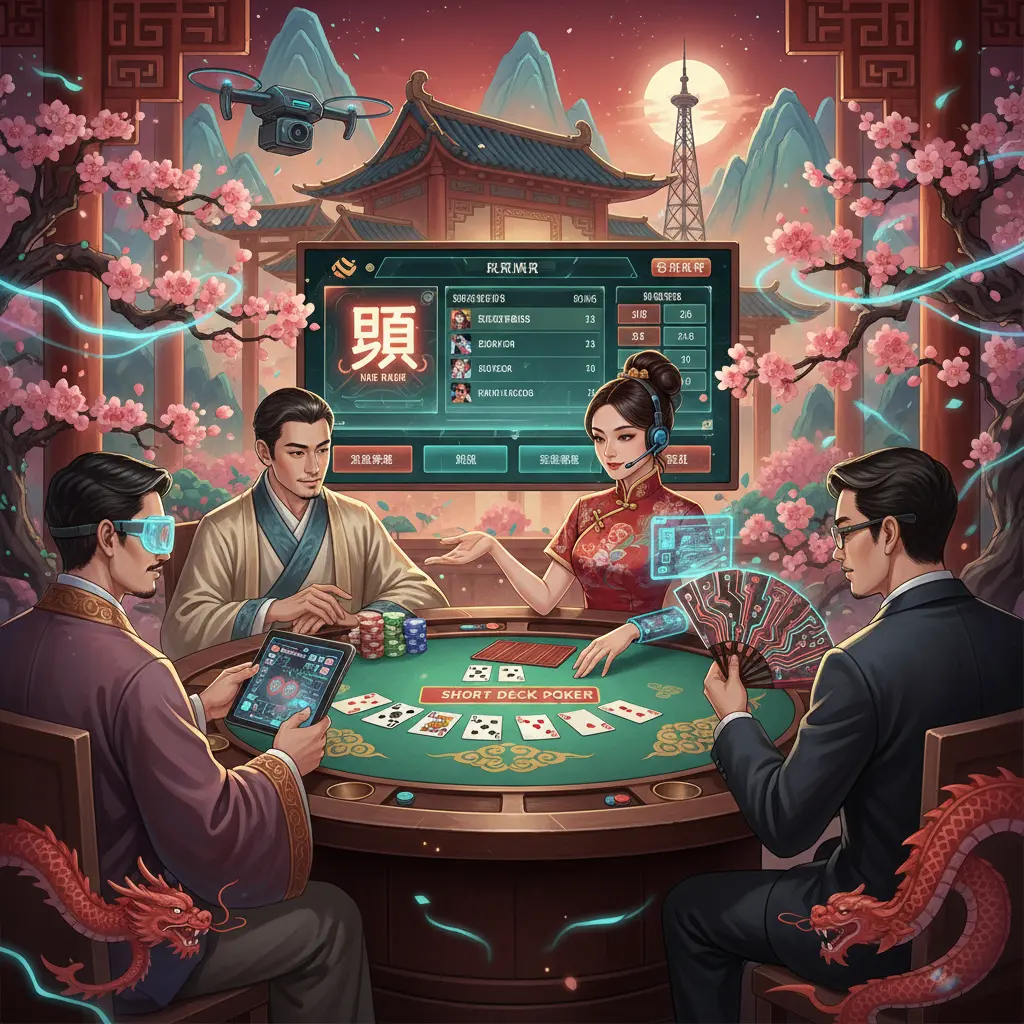 Live dealer poker variations - Short